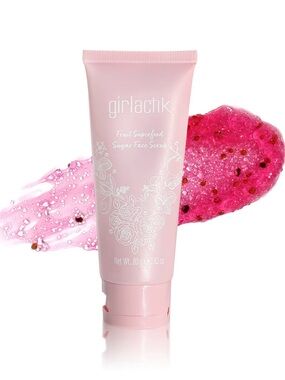 NEW Girlactik Fruit Superfood Sugar Face Scrub 2.82 oz